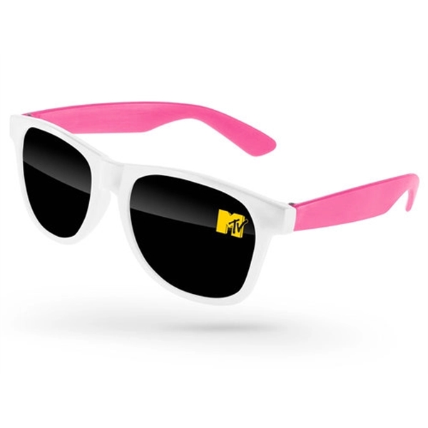 Polypropylene Value sunglasses with dark UV400 impact resistant PC lenses.... from ASI 57371 Eyevertising