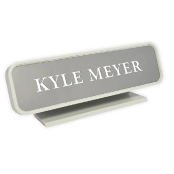 Designer desk sign holder.... from ASI 81500 Navitor Inc / Navitor Specialty Products