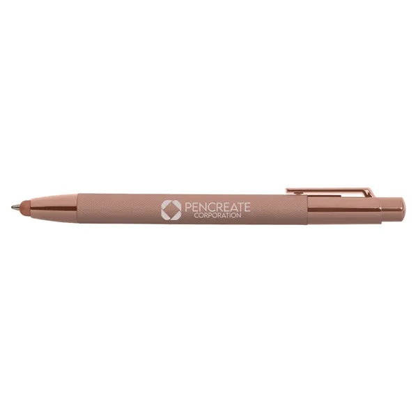 Monochrome Micro Knurl Stylus Pen, a high-end writing instrument with a... from ASI 62088 IDProductsource