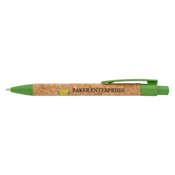 Boasting an eco-friendly design, the Fiji Cork Pen with Wheat Plastic... from ASI 62088 IDProductsource