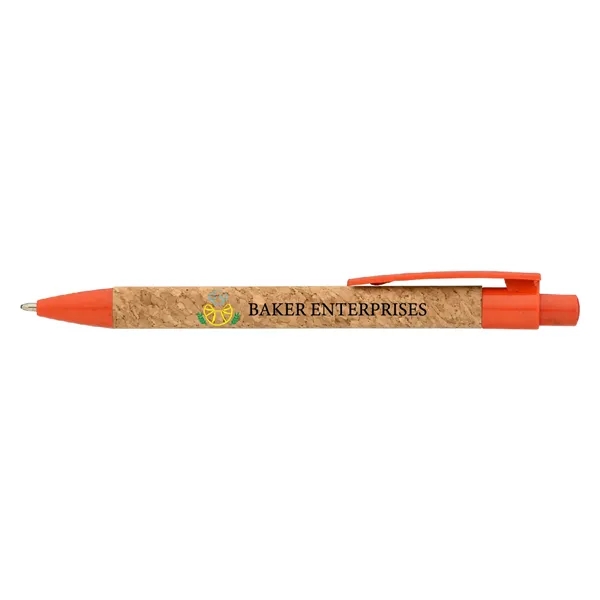 Boasting an eco-friendly design, the Fiji Cork Pen with Wheat Plastic... from ASI 62088 IDProductsource