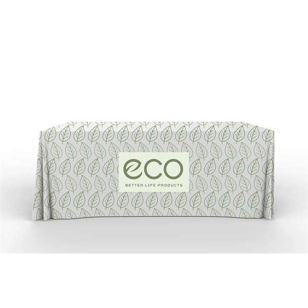 156" x 88" - ECO FRIENDLY TABLE COVER - RPET Fabric... from ASI 36558 Aprons, Etc.