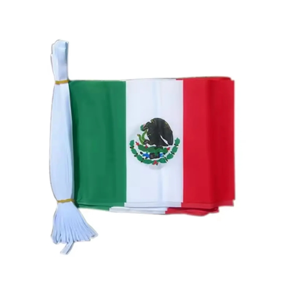 Rectangle spring bunting flag + full color digital imprint on front... from ASI 37218 Athena Promo (tm)