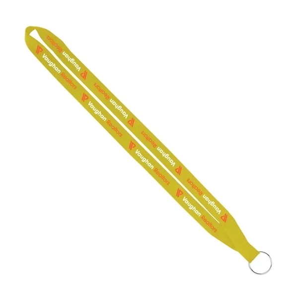 Enhance your event w. 3/4" screen-printed lanyards: vibrant colors, 100% polyester,... from ASI 67557 LimeLight Ent