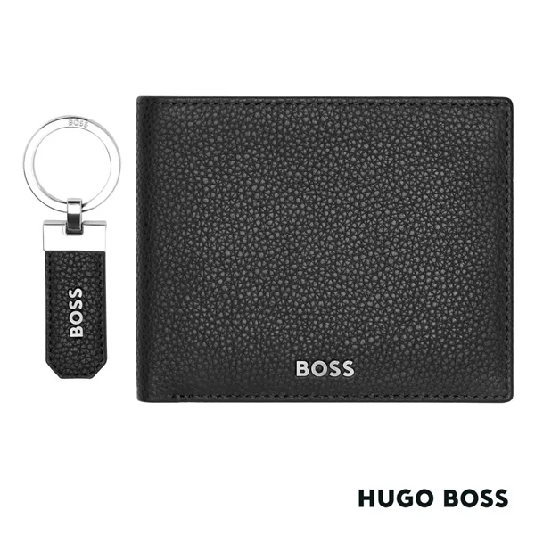 Enhance your everyday essentials with the Hugo Boss® Classic Grained Key... from ASI 84592 St Regis Group