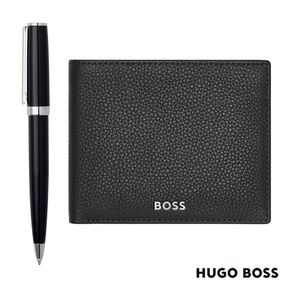 Indulge in sophistication with the Hugo Boss® Ballpoint Pen & Grained... from ASI 84592 St Regis Group