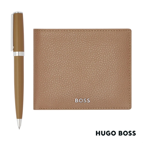 Indulge in sophistication with the Hugo Boss® Ballpoint Pen & Grained... from ASI 84592 St Regis Group