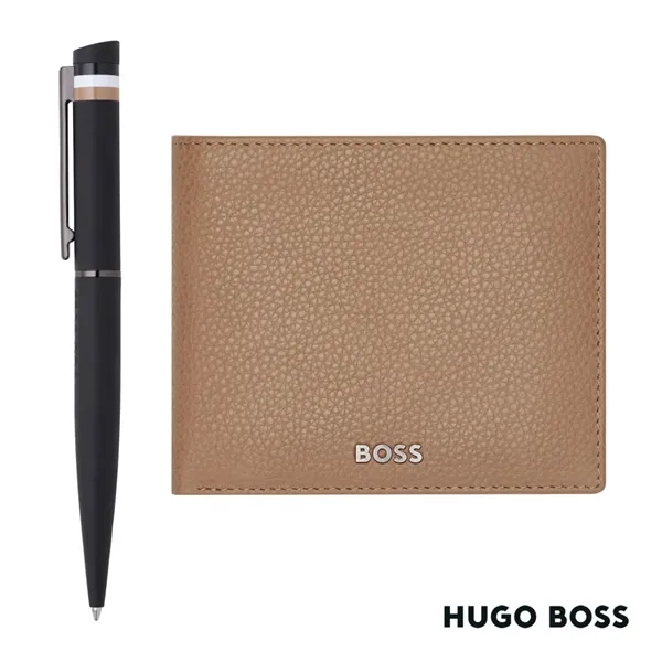 Elevate your essentials with the Hugo Boss® Ballpoint Pen & Leather... from ASI 84592 St Regis Group