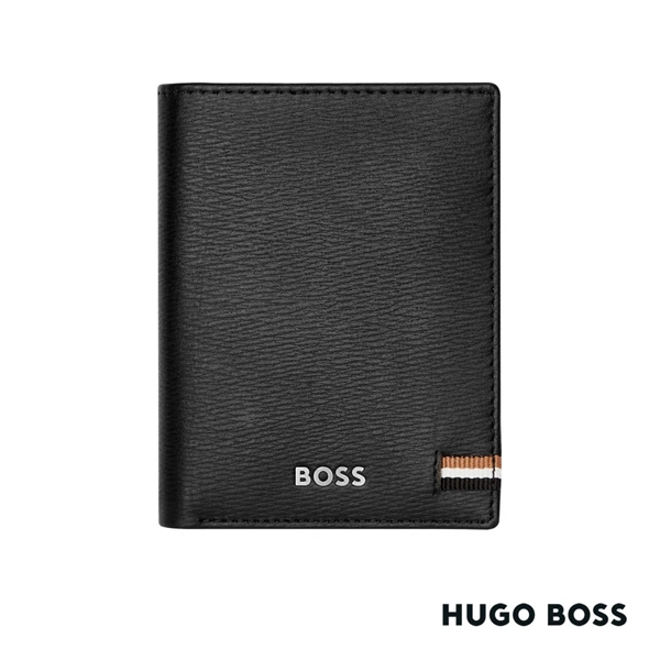 The Hugo Boss® Iconic Folding Card Holder is characterized by carefully... from ASI 84592 St Regis Group