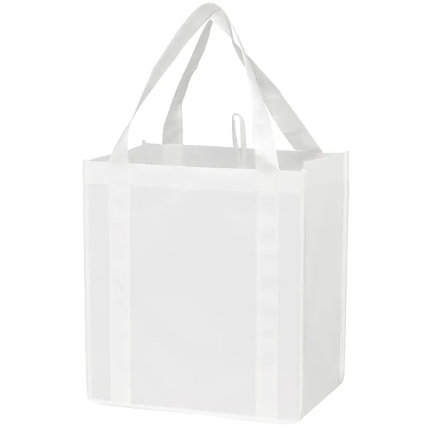 12" x 13" plant based grocery tote.... from ASI 35290 American Ad Bag Co