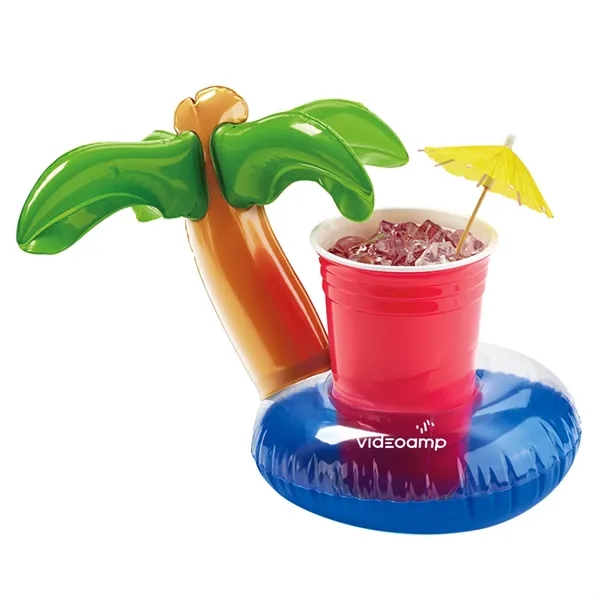 7" floating coaster shaped like a palm tree.... from ASI 63549 Jornik Manufacturing Corp / Jornik