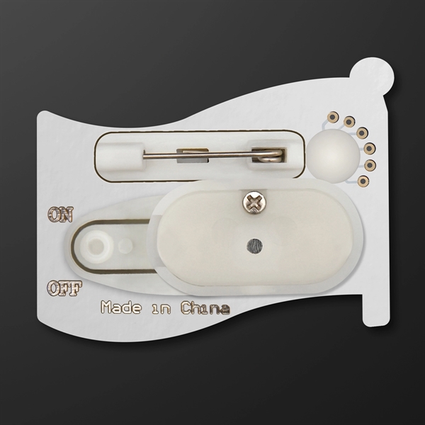 Light Up Rainbow Pride Flag Pins. Blank or Imprinted.... from ASI 34194 ALightPromos