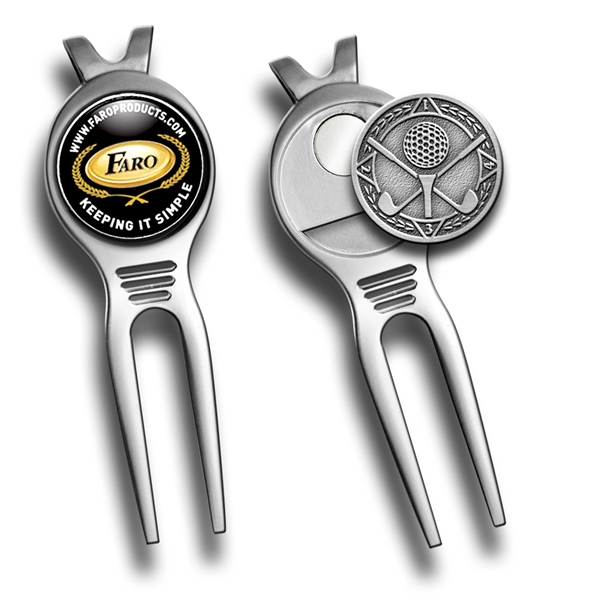 Alpine Divot Tool with Digi Cal Ball Marker.... from ASI 53697 Faro Products
