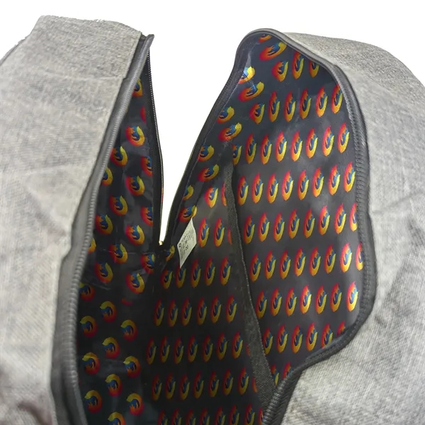 Commuter backpack with 2 front zippered pockets and mesh water bottle... from ASI 90807 Tekweld