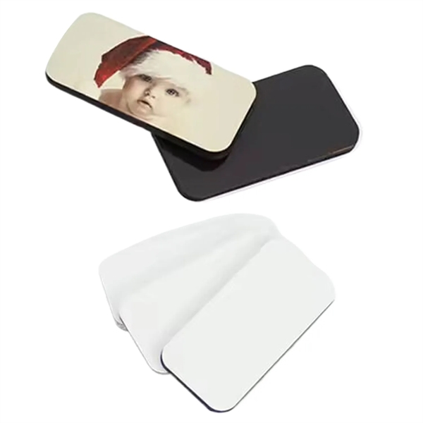 Rectangle shaped MDF magnet plus free sublimation heat transfer printing in... from ASI 37218 Athena Promo (tm)