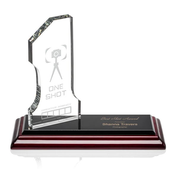 The Northam #1 Award features a sparkling 5" tall Starfire Crystal... from ASI 84592 St Regis Group / St Regis