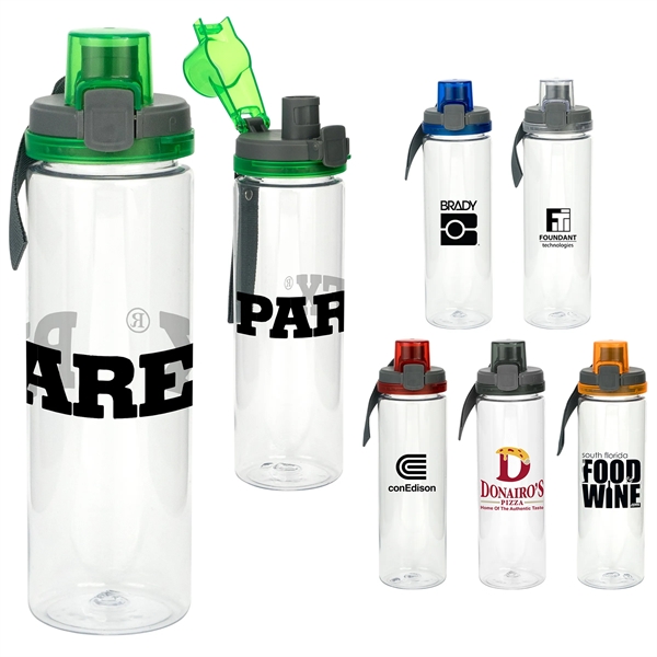 Locking Lid 24 oz. Recycled Bottle... from ASI 30208 A P Specialties / AP Specialties