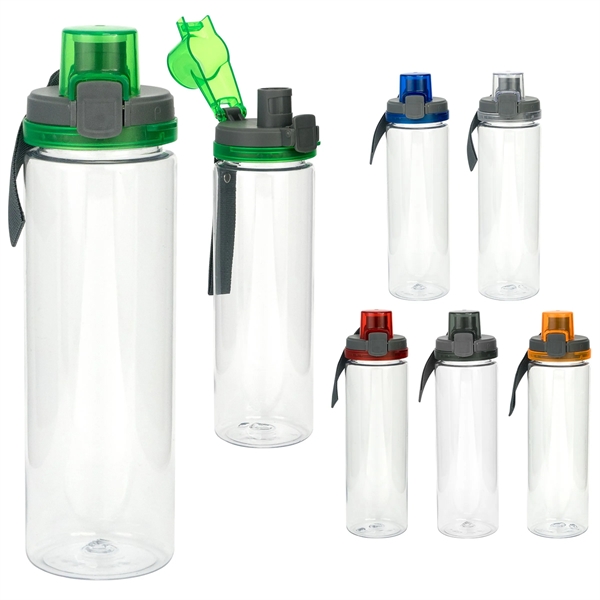 Locking Lid 24 oz. Recycled Bottle... from ASI 30208 A P Specialties / AP Specialties