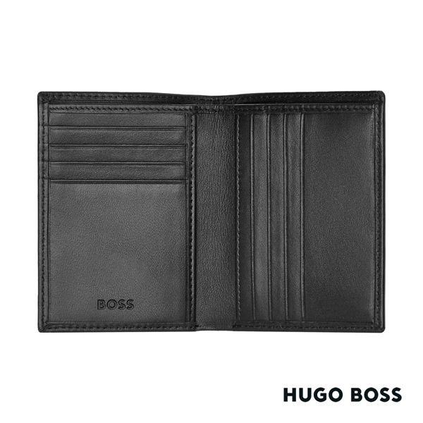 The Hugo Boss® Classic Smooth Folding Card Holder is characterized by... from ASI 84592 St Regis Group