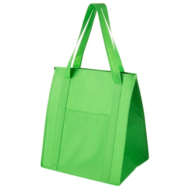 13" x 10" x 15" non-woven polypropylene insulated grocery tote with... from ASI 35290 American Ad Bag Co