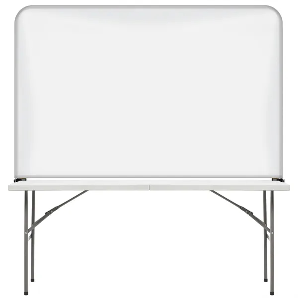 6' Table Top aluminum hardware medium stretch polyester replacement banner... from ASI 80228 Quinn