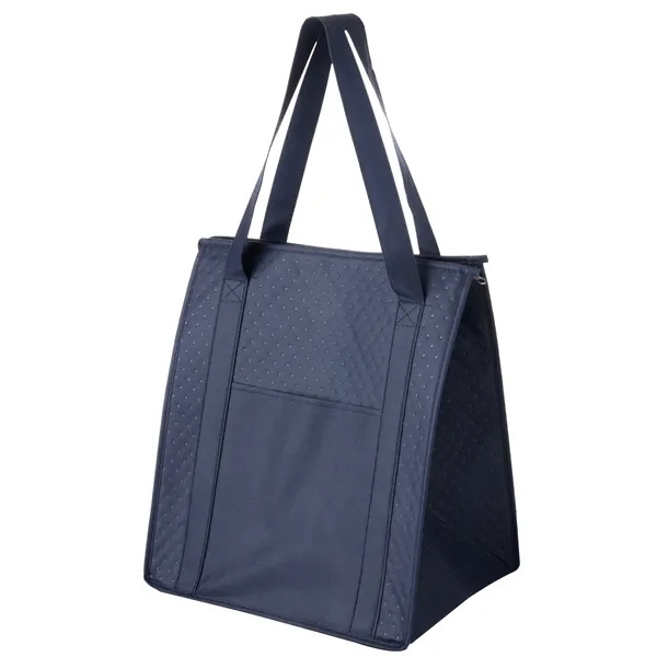 13" x 10" x 15" non-woven polypropylene insulated grocery tote with... from ASI 35290 American Ad Bag Co