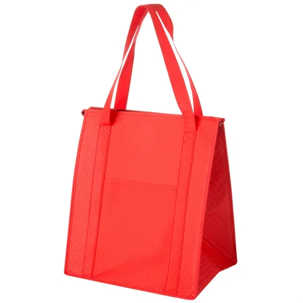 13" x 10" x 15" non-woven polypropylene insulated grocery tote with... from ASI 35290 American Ad Bag Co