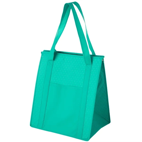 13" x 10" x 15" non-woven polypropylene insulated grocery tote with... from ASI 35290 American Ad Bag Co
