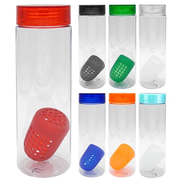 Clear View 24 oz. Recycled Bottle With Floating Infuser... from ASI 30208 A P Specialties / AP Specialties