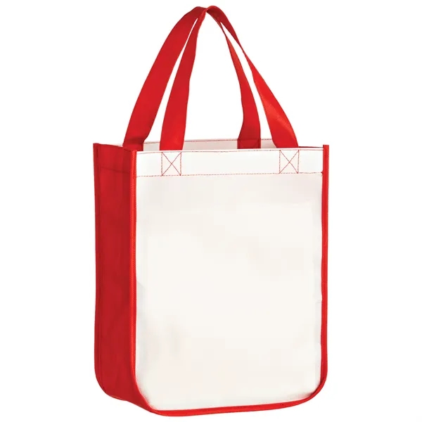 9" x 4" x 11" laminated OPP non-woven tote with dye... from ASI 35290 American Ad Bag Co