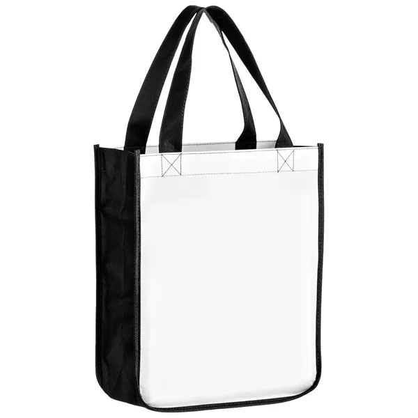 9" x 4" x 11" laminated OPP non-woven tote with dye... from ASI 35290 American Ad Bag Co