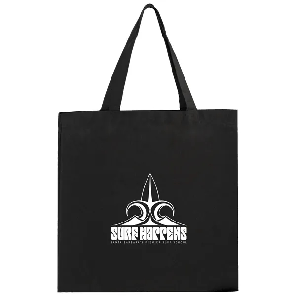 15" x 15" 6-ounce cotton tote bag with handles.... from ASI 35290 American Ad Bag Co