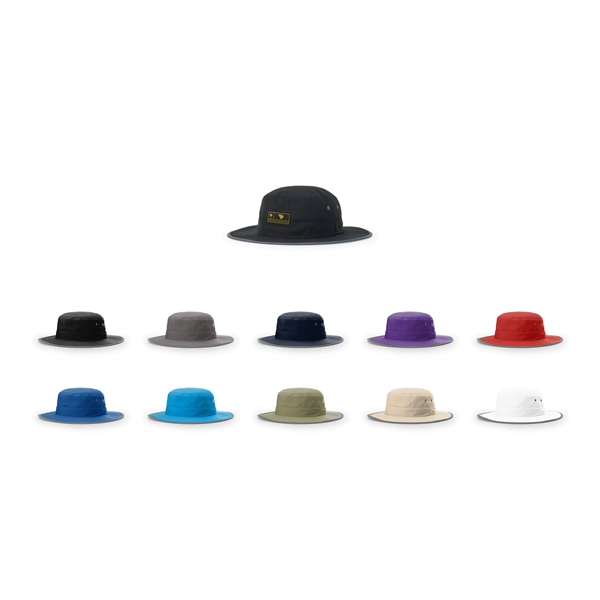 UPF 35 keeps the rays at bay,Stay-Dri sweatband wicks away moisture,... from ASI 72657 Active Life Promo / Active Life