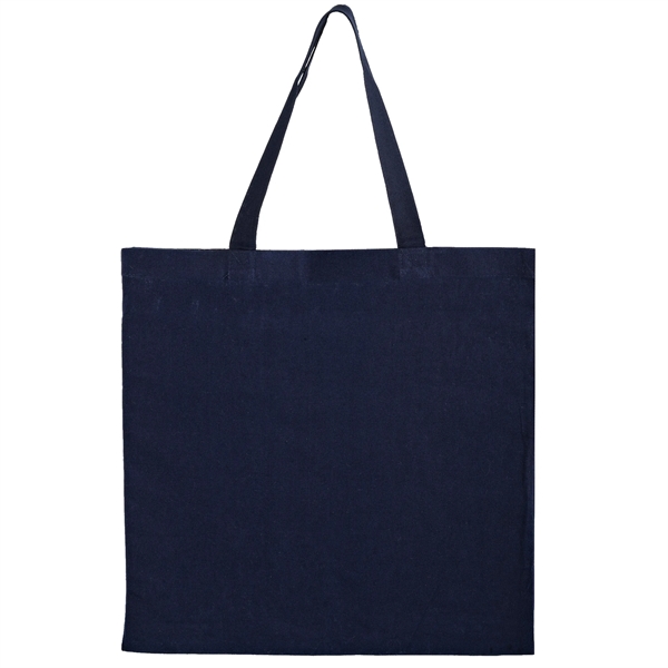 15" x 15" square 6-ounce cotton canvas tote bag with handles.... from ASI 35290 American Ad Bag Co