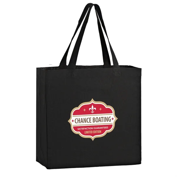 13" x 5" x 13" 6-ounce cotton canvas tote with handles.... from ASI 35290 American Ad Bag Co