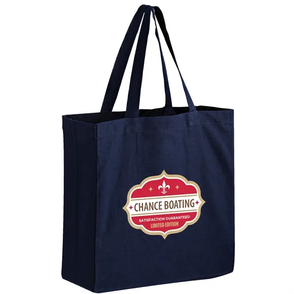 13" x 5" x 13" 6-ounce cotton canvas tote with handles.... from ASI 35290 American Ad Bag Co