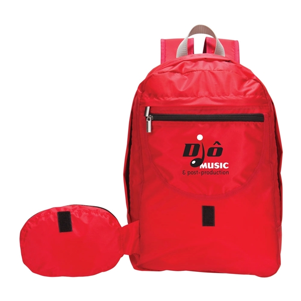 Sport backpack made of 210 denier Nylon. Converts from a wallet... from ASI 57702 GoodHopeBags, Inc.
