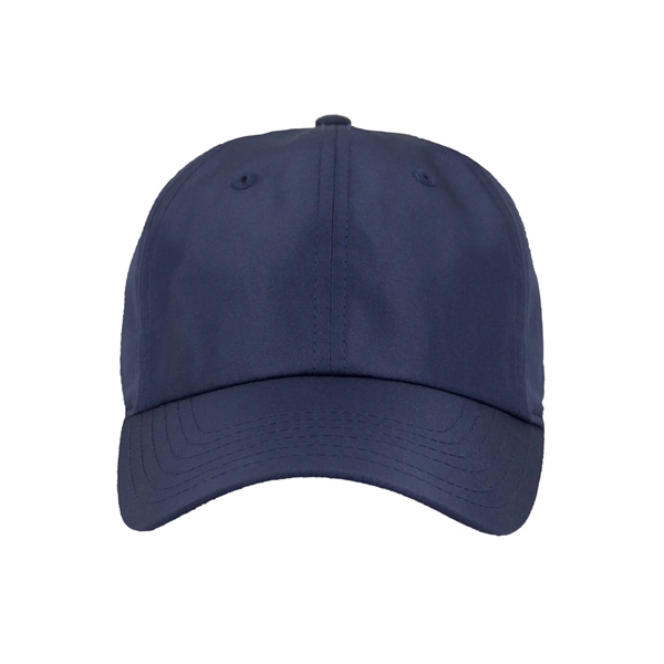 Champion 6 panel cap with pre-curved bill and adjustable closure.... from ASI 34063 alphabroder