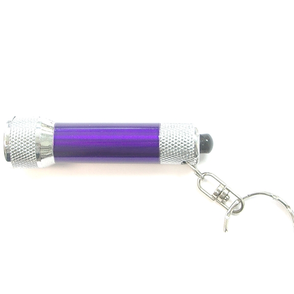 5 LED Metal Flashlight with Anti Explosive Batteries... from ASI 74585 Nu Promo International / Nu Promo Line