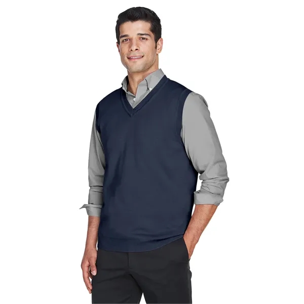 Devon & Jones adult V-neck vest.... from ASI 34063 alphabroder