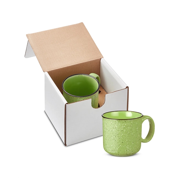 15-ounce campfire mug with a kraft gift box.... from ASI 79530 Prime Line