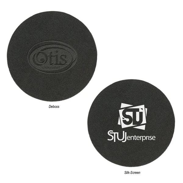 Bonded leather coaster.... from ASI 61125 Hit Promotional Products / Hit®