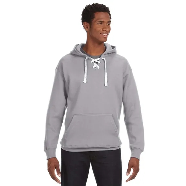 J America adult sport lace hooded sweatshirt.... from ASI 34063 alphabroder