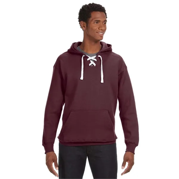 J America adult sport lace hooded sweatshirt.... from ASI 34063 alphabroder