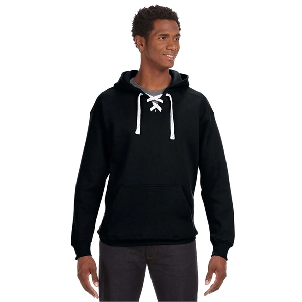 J America adult sport lace hooded sweatshirt.... from ASI 34063 alphabroder