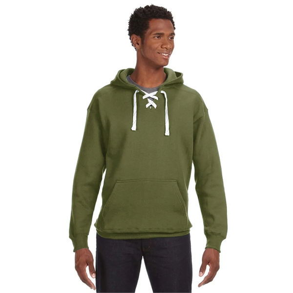 J America adult sport lace hooded sweatshirt.... from ASI 34063 alphabroder
