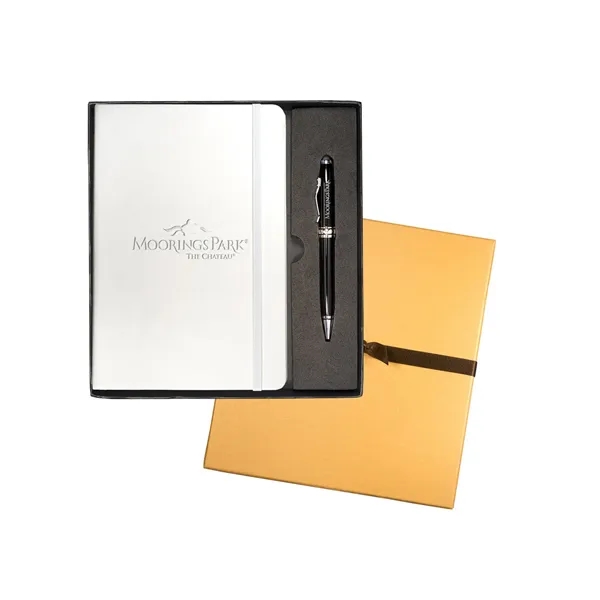 Gift set that includes a journal with 80 pages and a... from ASI 79530 Prime Line