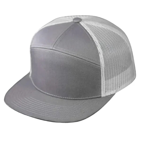 Cotton Twill Front, Structured 7 Panel Crown, Mesh Back Panels, Mid/High... from ASI 72657 Active Life Promo / Active Life