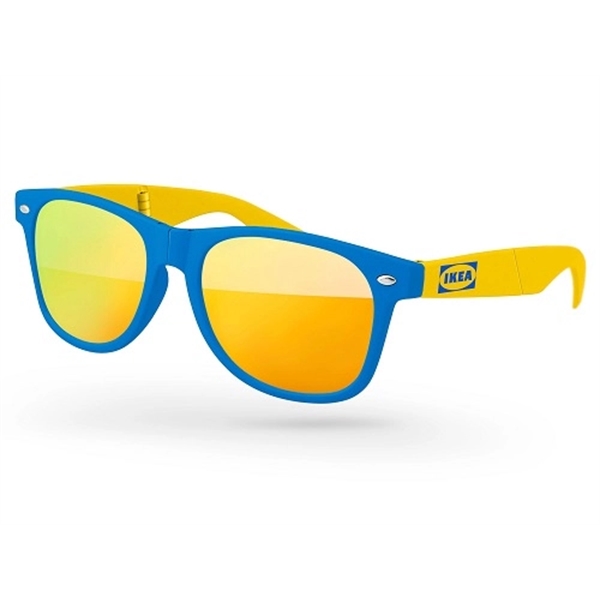 Quality PC Retro sunglasses with mirror UV400 impact resistant PC lenses.... from ASI 57371 Eyevertising