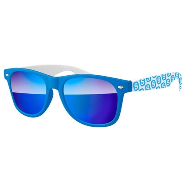 Quality PC Retro sunglasses with mirror UV400 impact resistant PC lenses.... from ASI 57371 Eyevertising / Eyevertising®
